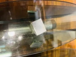 Clearance Pamono Smoked Glass Wall Lamps with Chrome Inserts from Fontana Arte, Set of 2