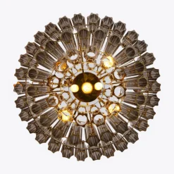 Best Pamono Smoked Mirror Palermo Chandelier from Pure White Lines