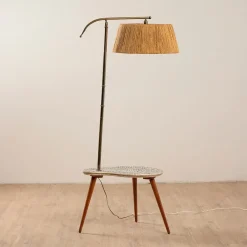 Pamono Smoking Lamp, France, 1950s