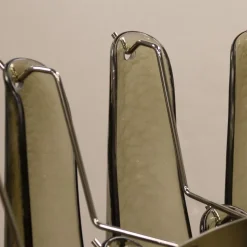 Clearance Pamono Smoky Murano Glass Petal Chandelier, 2010s