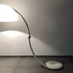 Clearance Pamono Snake Floor Lamp by Elio Martinelli for Martinelli Luce