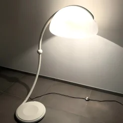 Clearance Pamono Snake Floor Lamp by Elio Martinelli for Martinelli Luce
