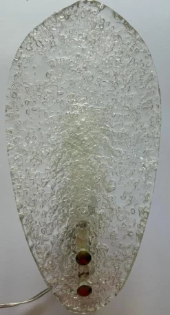 New Pamono Snow White Butterflies Murano Sconces, 1980s, Set of 5