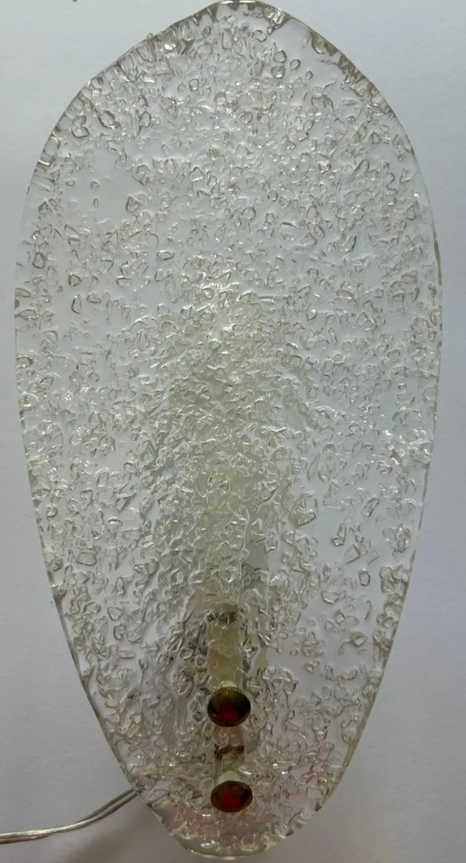 New Pamono Snow White Butterflies Murano Sconces, 1980s, Set of 5