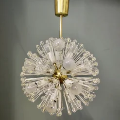 Clearance Pamono Snowball Hanging Lamp attributed to Emil Stejnar for Rupert Nikoll, 1950s