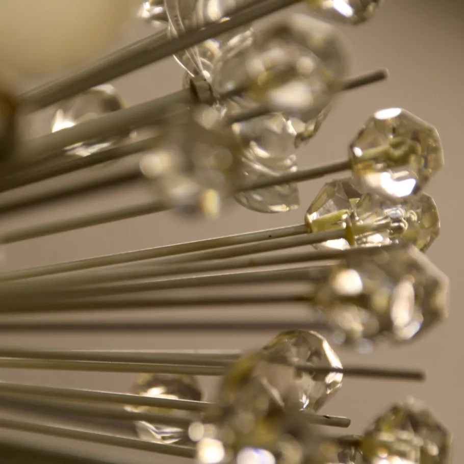 Clearance Pamono Snowball Hanging Lamp attributed to Emil Stejnar for Rupert Nikoll, 1950s