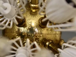 Clearance Pamono Snowball Hanging Lamp attributed to Emil Stejnar for Rupert Nikoll, 1950s