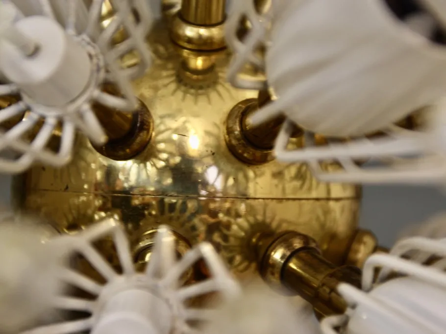 Clearance Pamono Snowball Hanging Lamp attributed to Emil Stejnar for Rupert Nikoll, 1950s