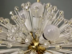 Clearance Pamono Snowball Hanging Lamp attributed to Emil Stejnar for Rupert Nikoll, 1950s