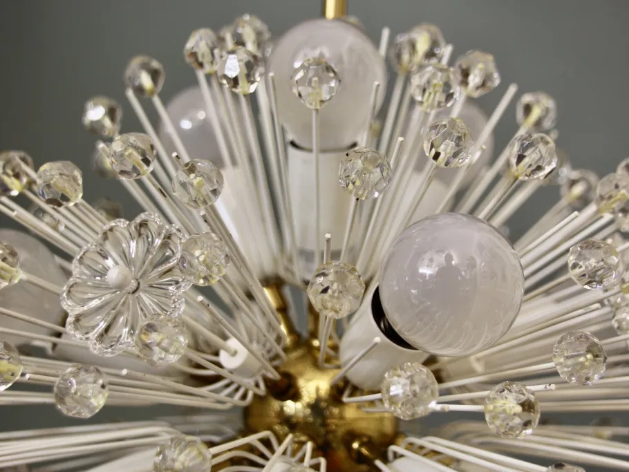 Clearance Pamono Snowball Hanging Lamp attributed to Emil Stejnar for Rupert Nikoll, 1950s