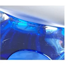 New Pamono Sommerso Twisted Crystal Table Lamp from Val Saint Lambert, 1953