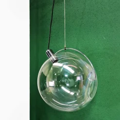 New Pamono Sona Globe Sphere Pendant Lamp from Lumenform, 1970s