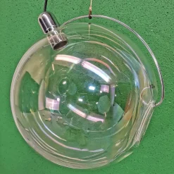 New Pamono Sona Globe Sphere Pendant Lamp from Lumenform, 1970s