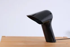 Pamono Sorella Black Table Lamp by Guzzini, 1970s