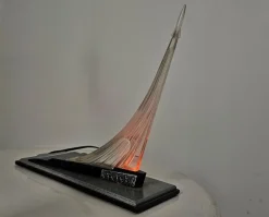 Pamono Soviet Lamp and Sculpture Dedicated to the Exploration of Space, 1965