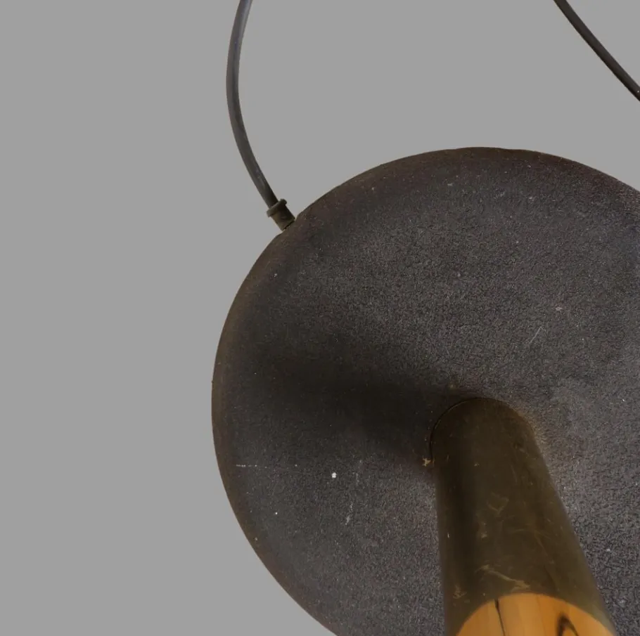 Discount Pamono Space Age Arch Floor Lamp in Brass, 1970s