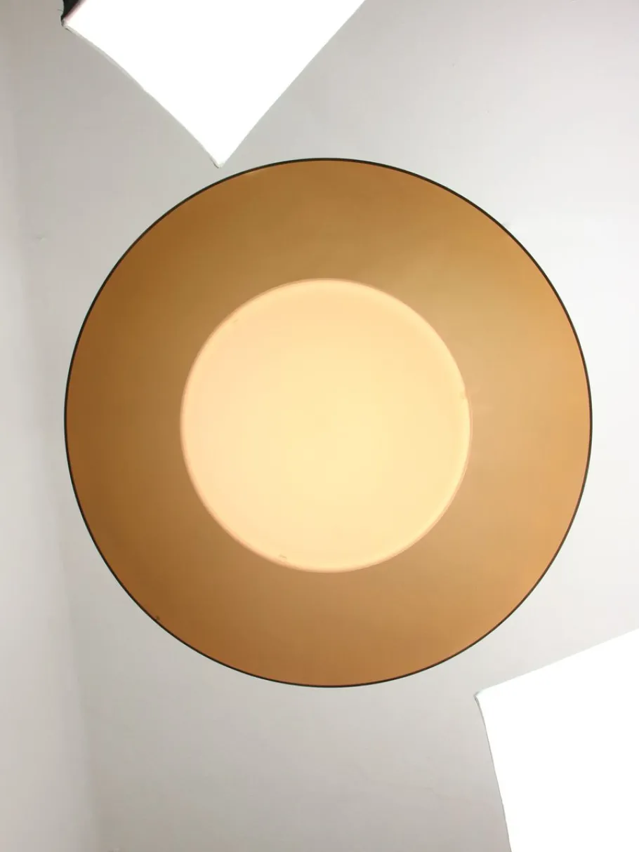 Best Pamono Space Age Brown UFO Lamp from Guzzini, 1970s