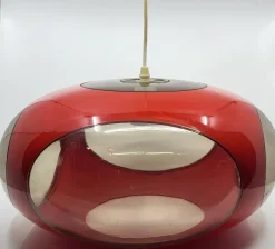 Hot Pamono Space Age Ceiling Lamp by Luigi Colani, 1970s