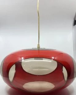 Hot Pamono Space Age Ceiling Lamp by Luigi Colani, 1970s