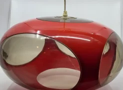 Hot Pamono Space Age Ceiling Lamp by Luigi Colani, 1970s