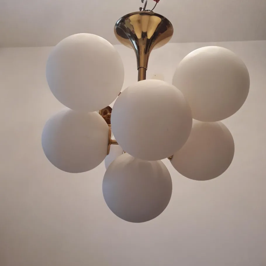 Discount Pamono Space Age Ceiling Lamp by Max Bill for Temde, 1960s