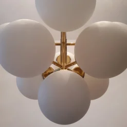 Discount Pamono Space Age Ceiling Lamp by Max Bill for Temde, 1960s