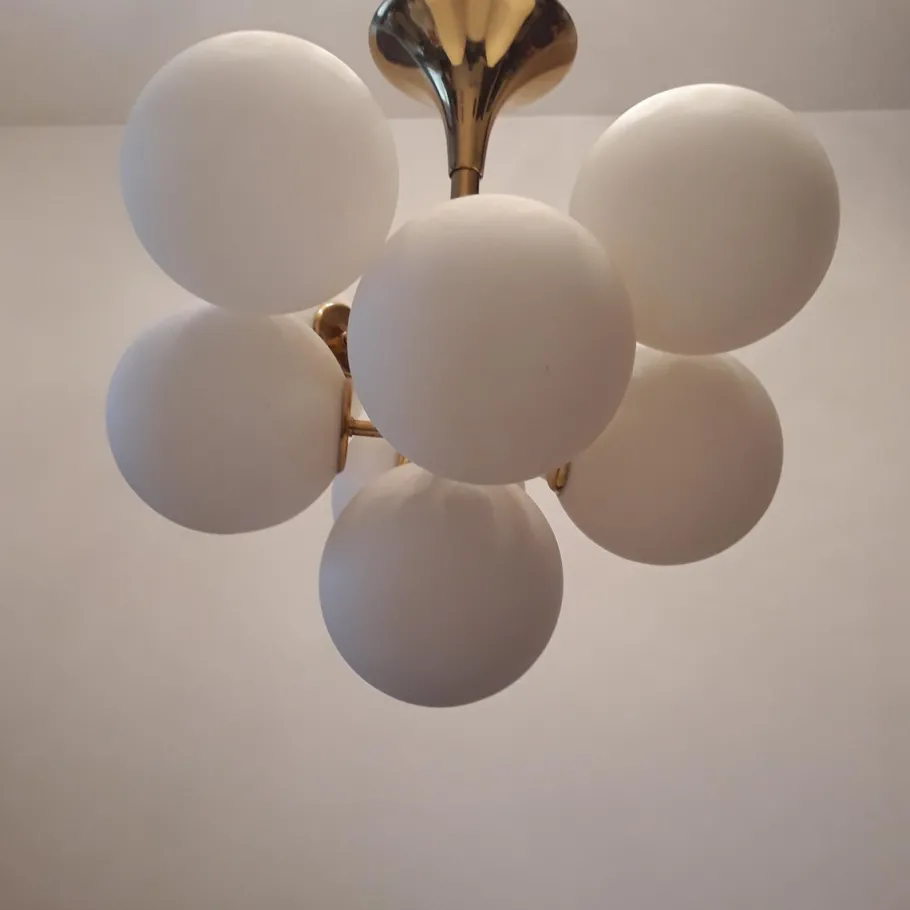 Discount Pamono Space Age Ceiling Lamp by Max Bill for Temde, 1960s