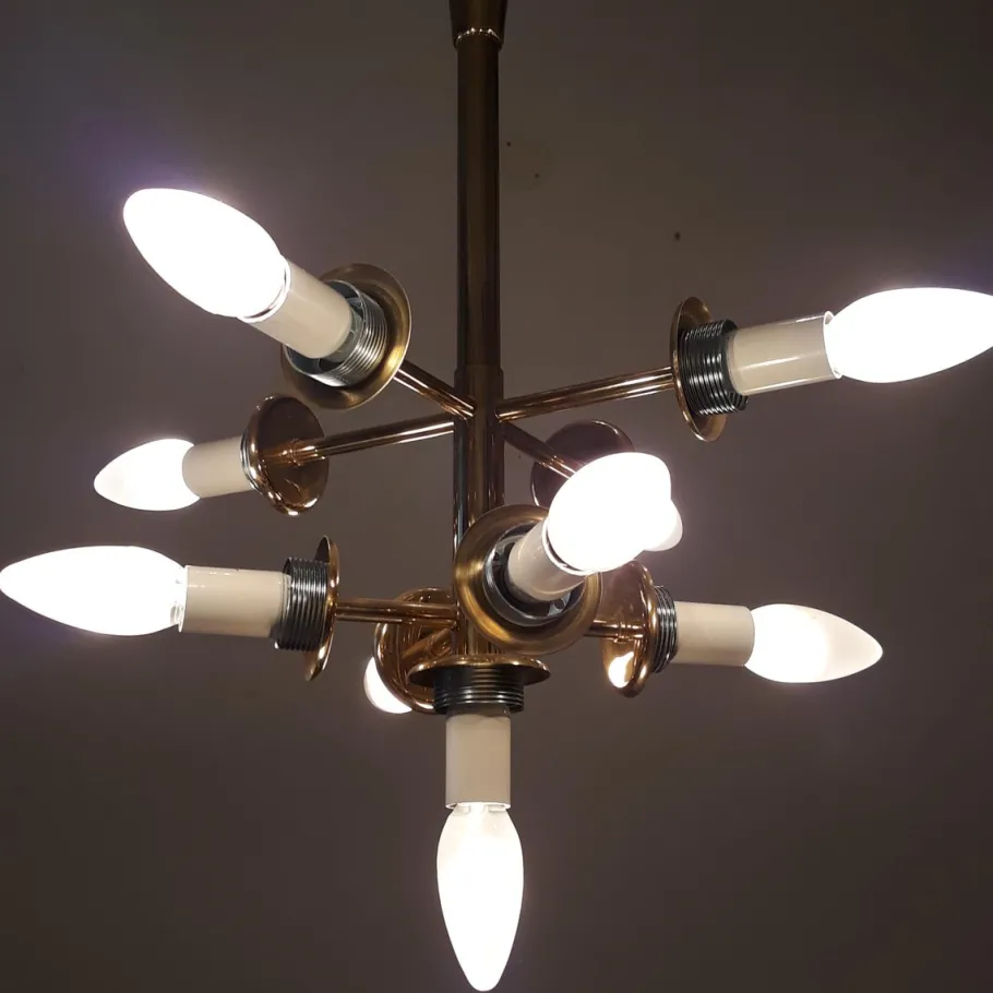 Discount Pamono Space Age Ceiling Lamp by Max Bill for Temde, 1960s