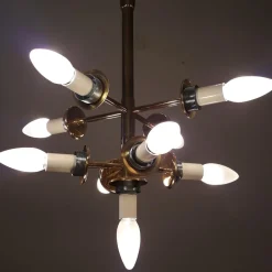 Discount Pamono Space Age Ceiling Lamp by Max Bill for Temde, 1960s