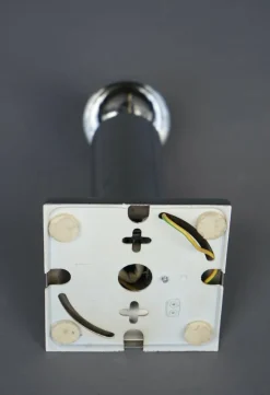 New Pamono Space Age Chrome Ceiling Lamp by Rolf Krüger for Staff, 1970s