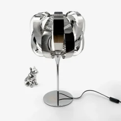 New Pamono Space Age Chrome Lamp