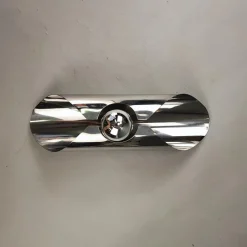 Pamono Space Age Chrome Wall Lights, 1960s, Set of 2