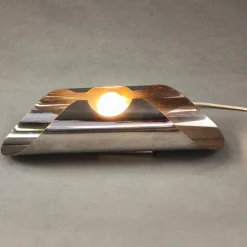 Pamono Space Age Chrome Wall Lights, 1960s, Set of 2