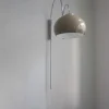 Discount Pamono Space Age Chrome-Plated Arc Wall Lamp, 1970s