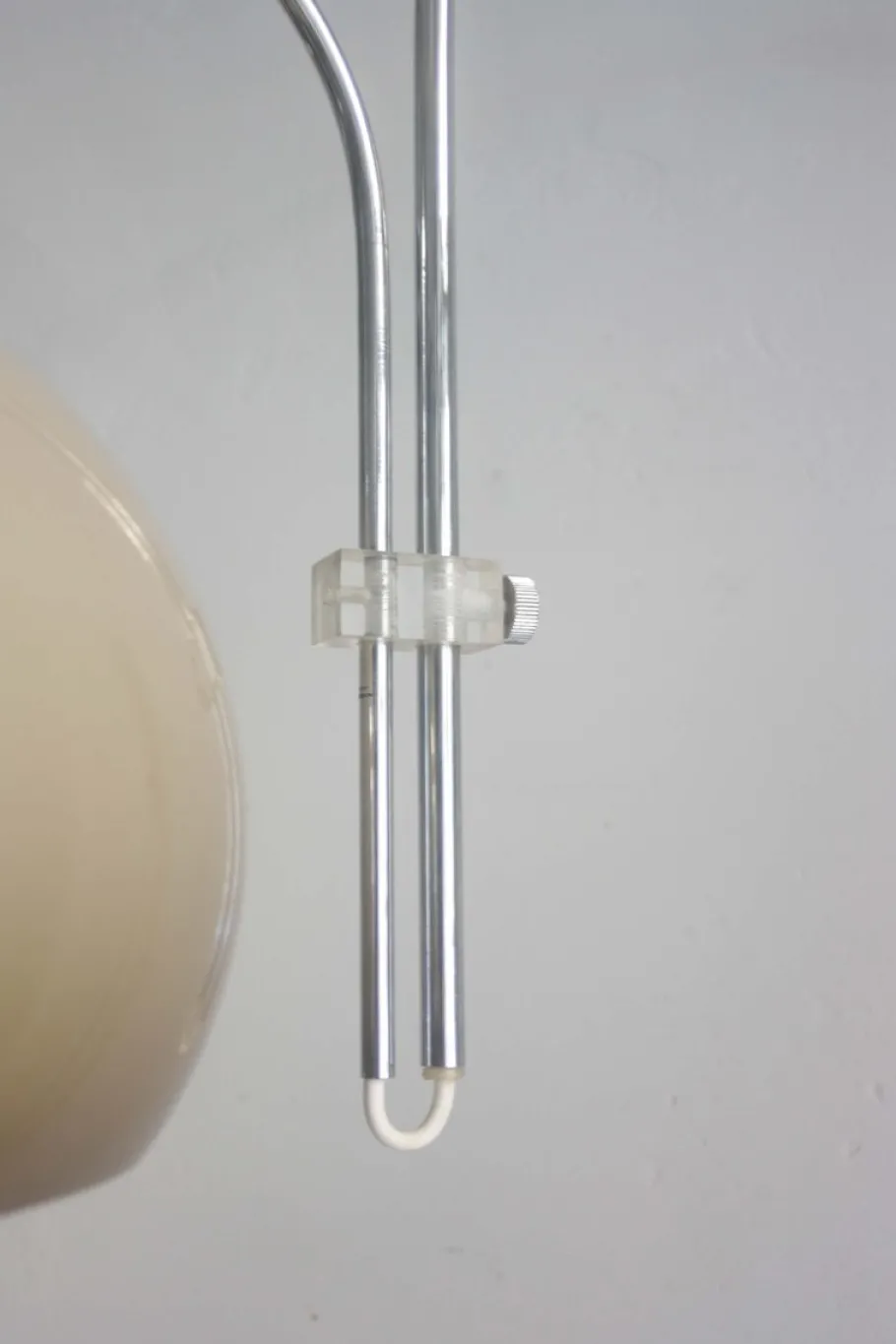 Discount Pamono Space Age Chrome-Plated Arc Wall Lamp, 1970s