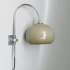 New Pamono Space Age Chrome-Plated Wall Lamp, 1970s