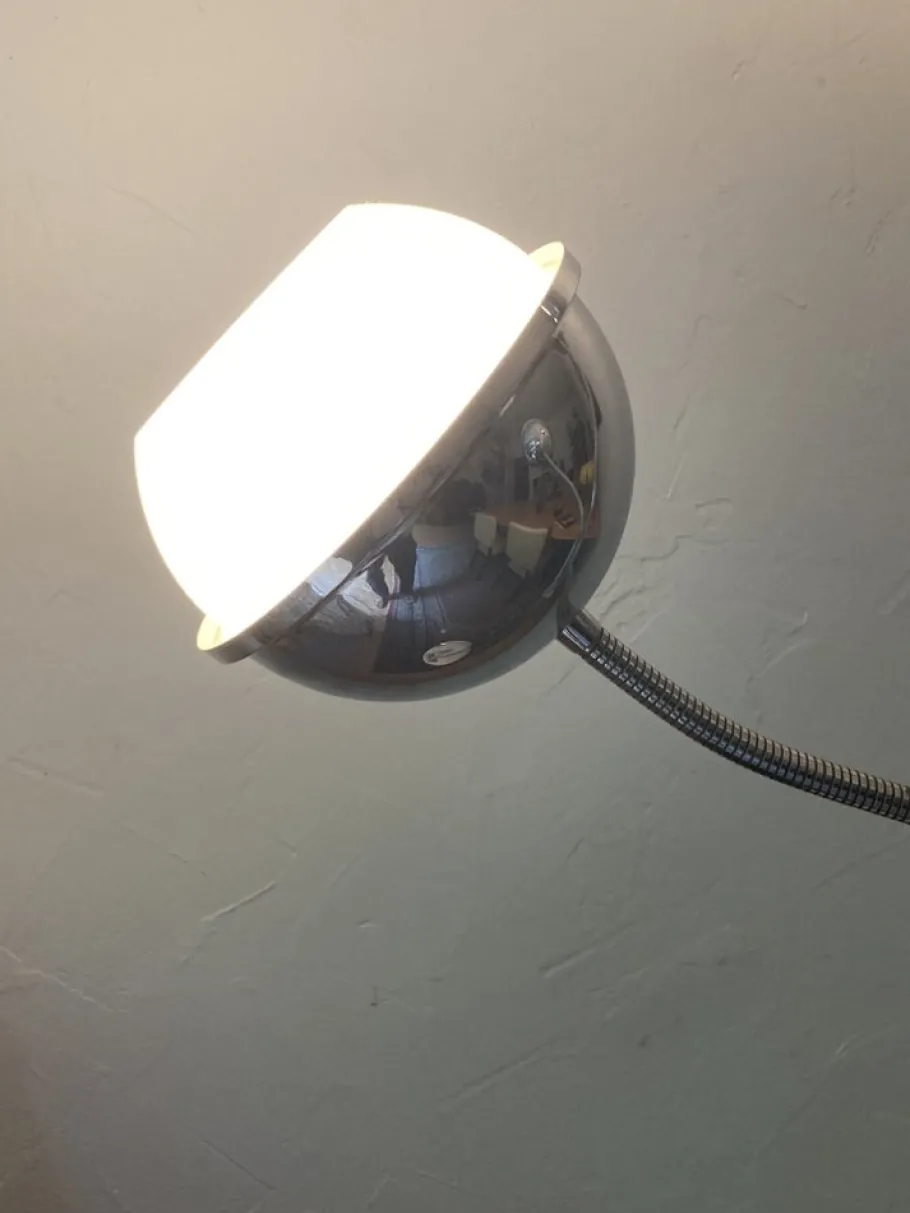 New Pamono Space Age Eyeball Floor Lamp in the Style of Goffredo Reggiani