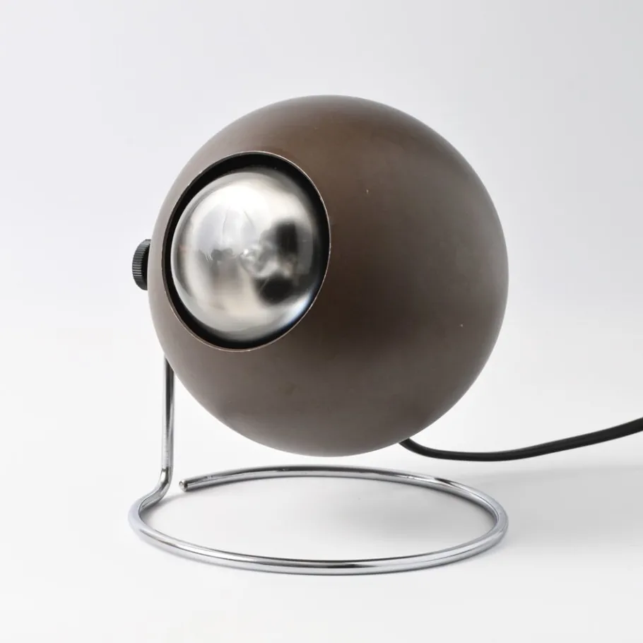 Outlet Pamono Space Age Eyeball Table Lamp from Erco, 1970s