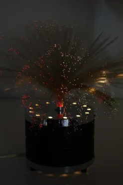 Clearance Pamono Space Age Fiber Optic Table Lamp, 1960s