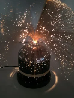 Outlet Pamono Space Age Fiber Optic Table Lamp, 1960s