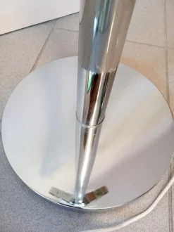 New Pamono Space Age Floor Lamp with Three Lights in Chromed Metal, 1970s