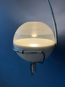 Pamono Space Age Focus Arc Floor Lamp by Fabio Lenci for Guzzini