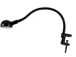 Clearance Pamono Space Age Gooseneck Clamp Lamp in Metal, 1960s