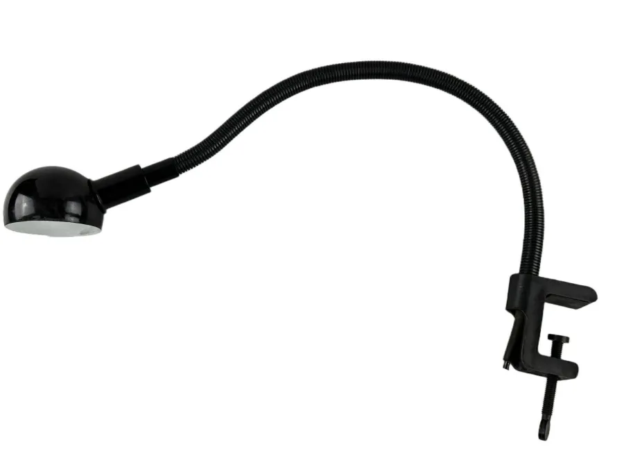 Clearance Pamono Space Age Gooseneck Clamp Lamp in Metal, 1960s