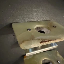 Best Pamono Space Age Italian Green and Brown Onyx Marble Wall Sconces, 1970s, Set of 2