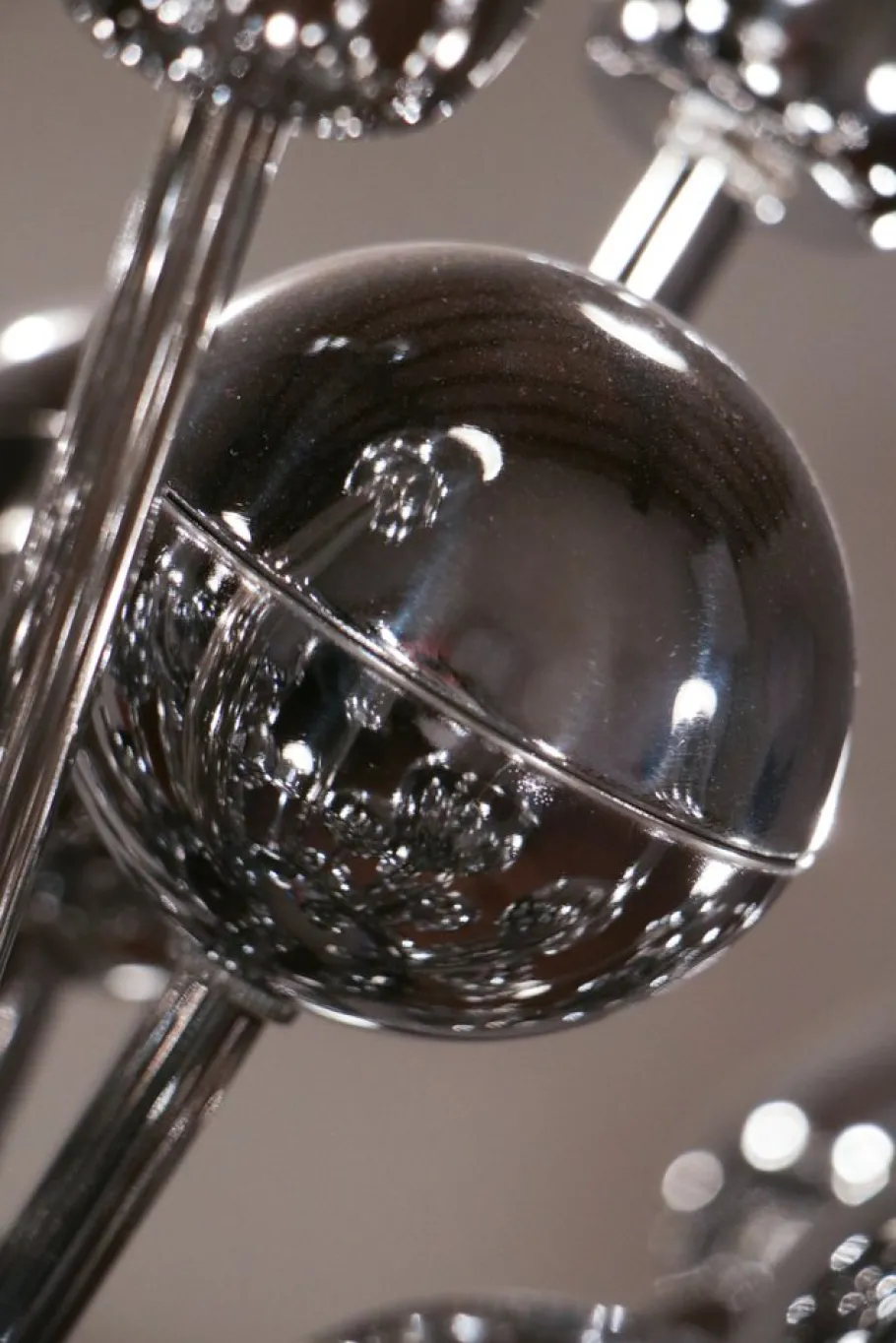 Hot Pamono Space Age Italian 20-Light Sputnik Chandelier by Reggiani Goffredo, 1965