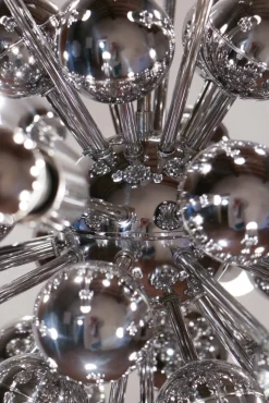 Hot Pamono Space Age Italian 20-Light Sputnik Chandelier by Reggiani Goffredo, 1965