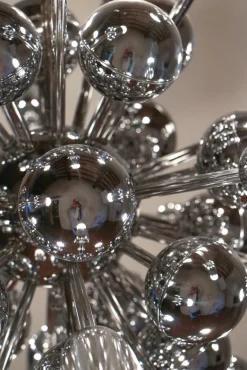 Hot Pamono Space Age Italian 20-Light Sputnik Chandelier by Reggiani Goffredo, 1965