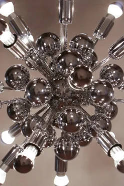Hot Pamono Space Age Italian 20-Light Sputnik Chandelier by Reggiani Goffredo, 1965