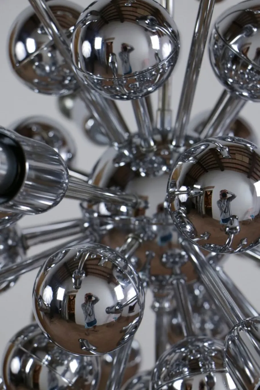 Hot Pamono Space Age Italian 20-Light Sputnik Chandelier by Reggiani Goffredo, 1965